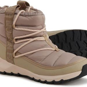 The North Face Women's ThermoBall Lace-Up Winter Insulated Boots 10